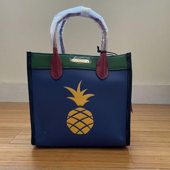 Jeff Wan Hampton Tote 22 in Leather Rainbow - Picture 3 of 12
